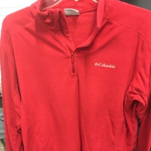 Columbia red sweatshirt